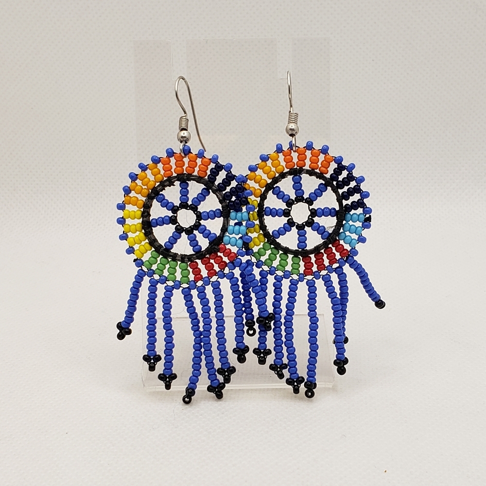Colorful Beaded Earrings